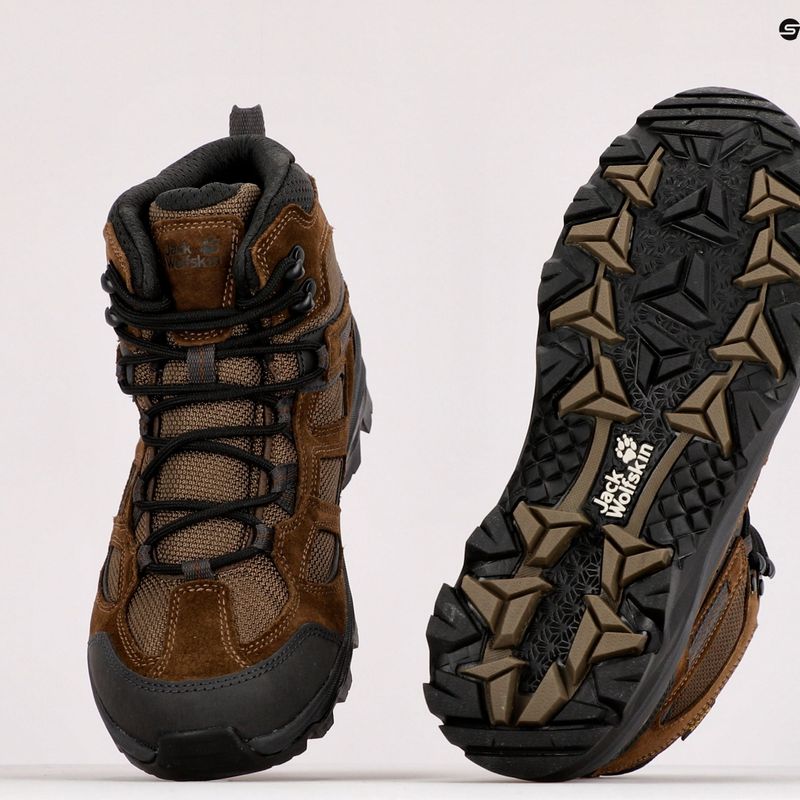 Jack Wolfskin мъжки ботуши за трекинг Vojo 3 Texapore кафяви 4042461_5298 9