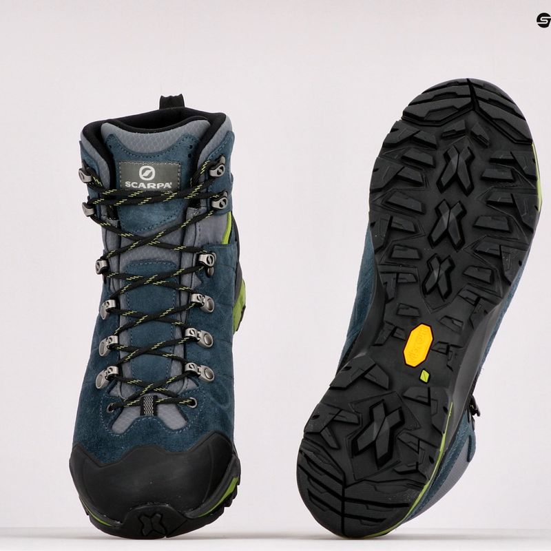 Мъжки ботуши за трекинг SCARPA ZG Trek GTX ottanio/gray/spring 9