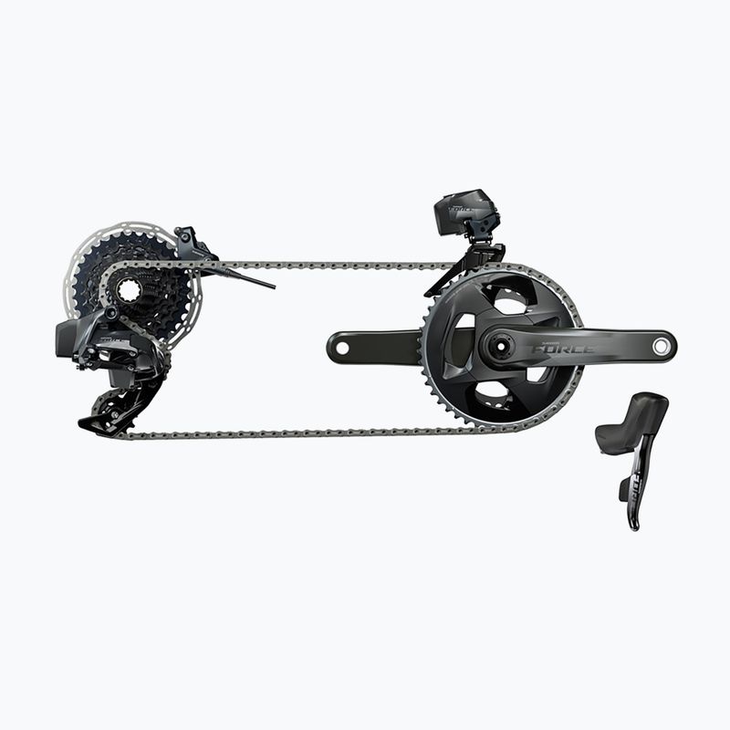 Група аксесоари SRAM Force eTap AXS HRD 2x12rz black 00.7918.077.006