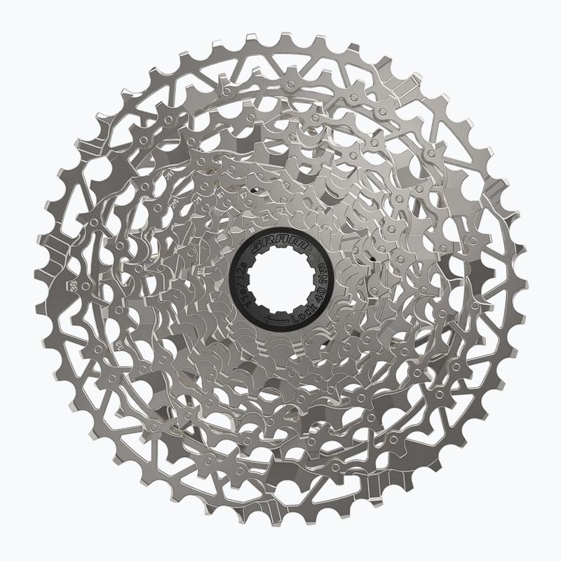 SRAM AM CS PG 1231 D1 XPLR 12rz 11-44T сребърна касета за велосипед