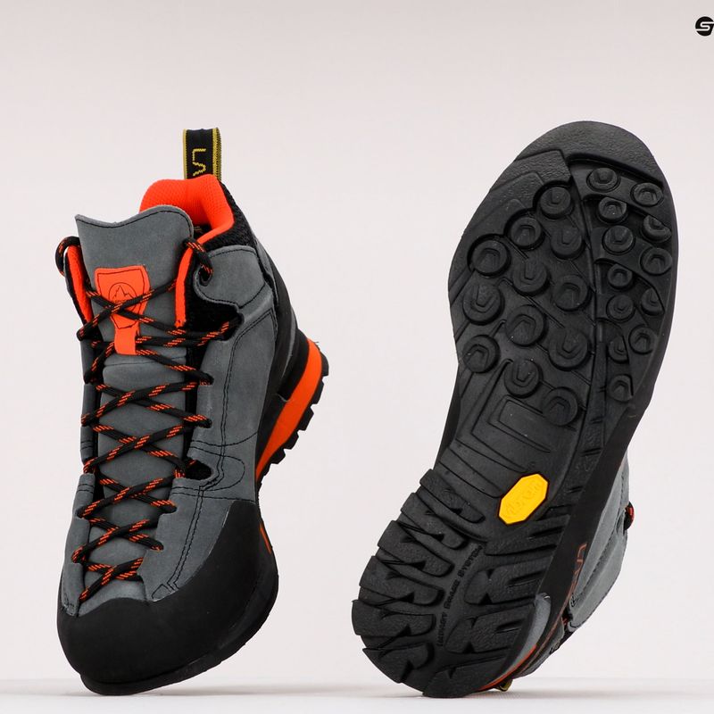 Мъжки ботуши за трекинг La Sportiva Boulder X Mid grey 17E900304 9