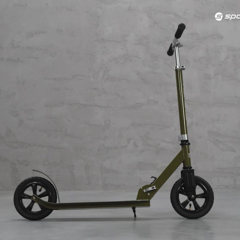 Spokey Tunk 200 скутер зелен 927051 8