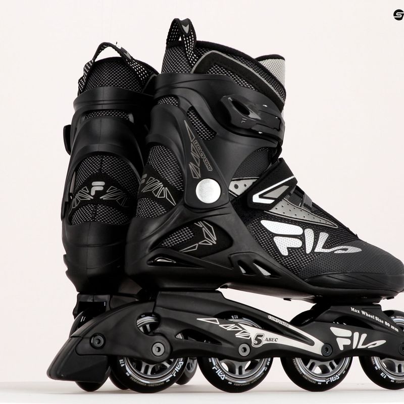 Мъжки ролкови кънки FILA Legacy Comp black/grey 9
