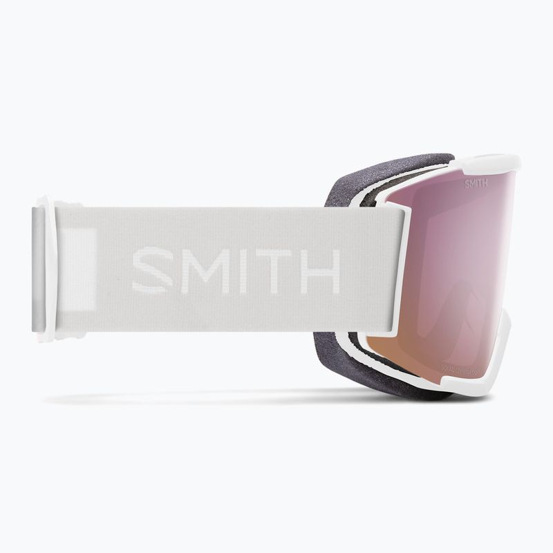 Скиорски очила Smith Squad white vapor/chromapop everyday rose gold mirror 9