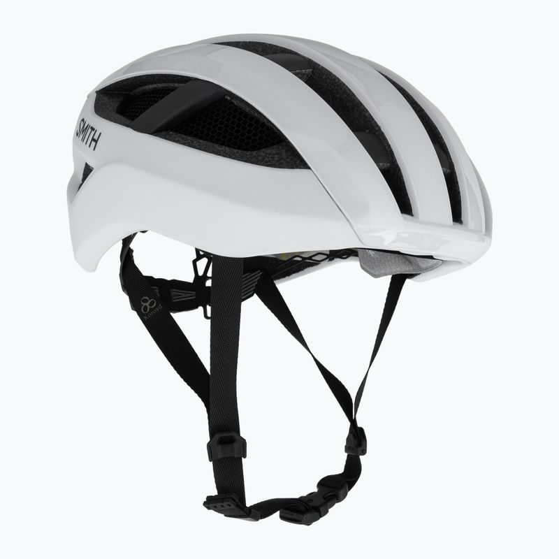 Велосипедна каска Smith Network MIPS white/matte white