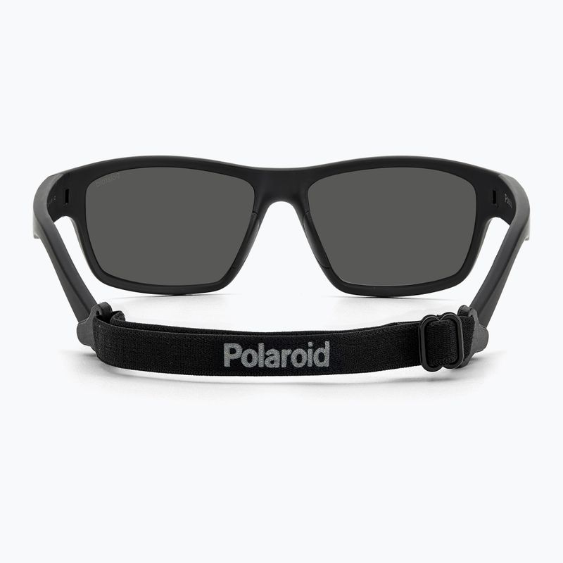 Polaroid PLD 7037/S матово черно/сиво поляризирани слънчеви очила 5