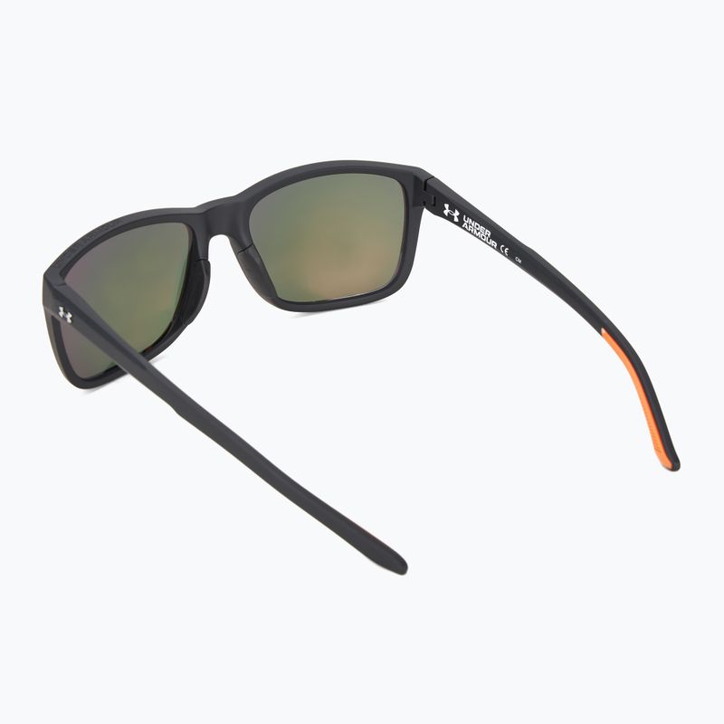 Мъжки многослойни слънчеви очила Under Armour 0005/S S3 матово черно златно/червено 2