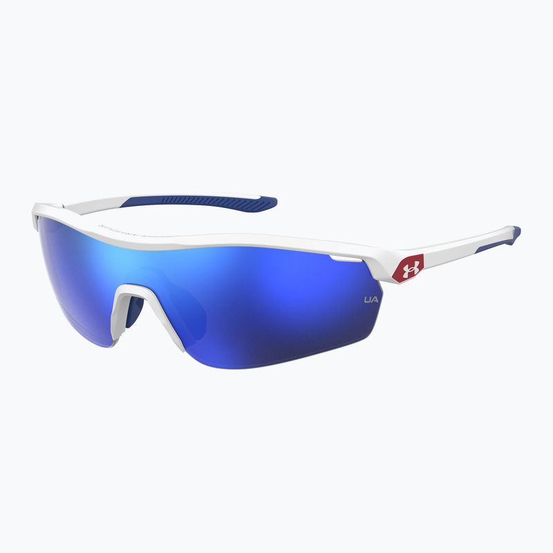 Under Armour 7001/S S3 матово бяло/синьо многослойни олеофобни детски слънчеви очила 2