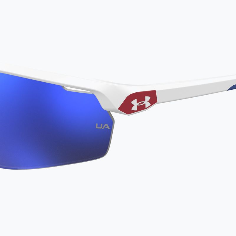 Under Armour 7001/S S3 матово бяло/синьо многослойни олеофобни детски слънчеви очила 7