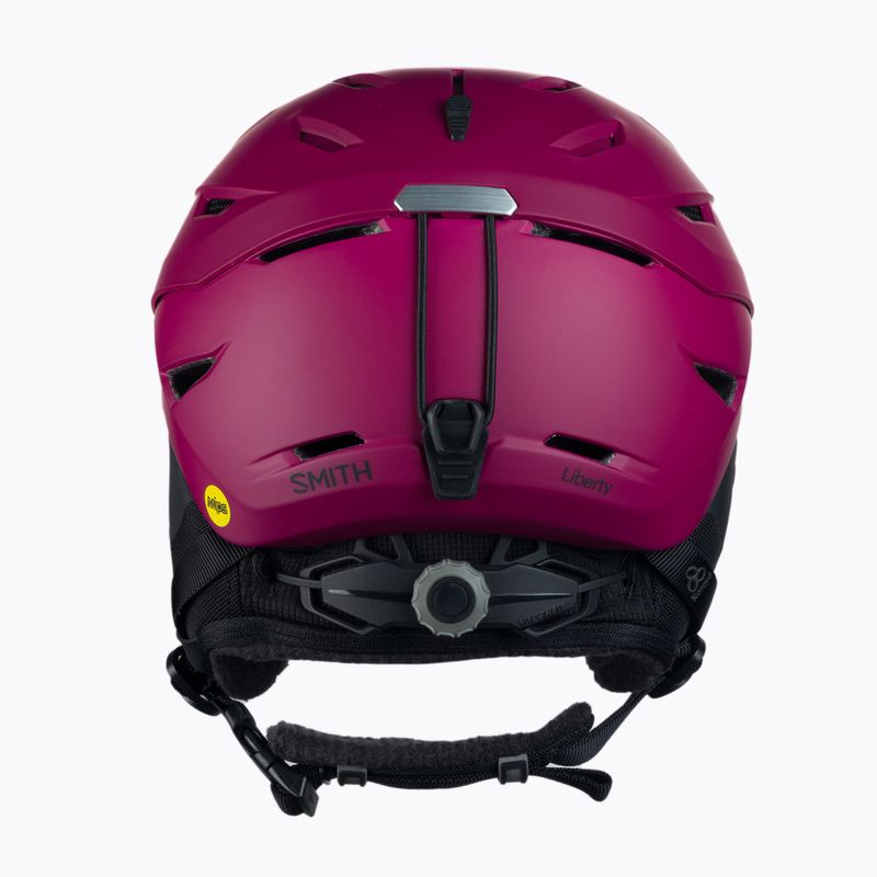 Ски каска Smith Liberty Mips бордо E0063009C5155 3