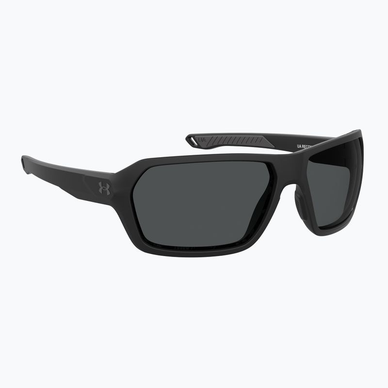 Мъжки слънчеви очила Under Armour Recon matte black/grey oleophobic
