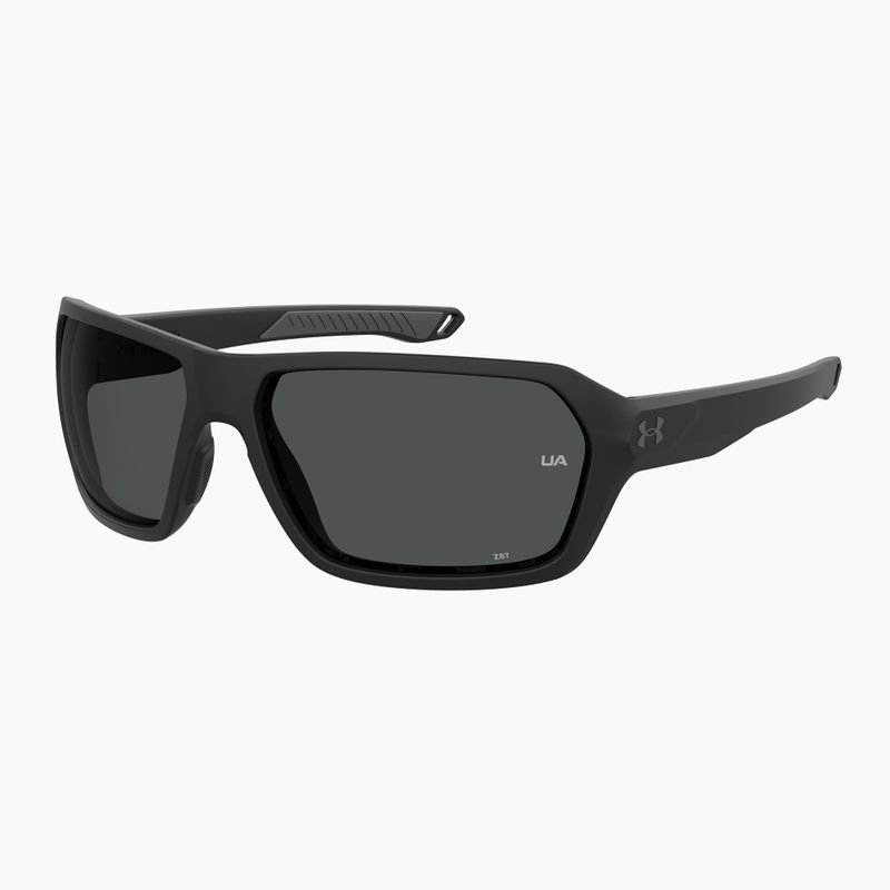 Мъжки слънчеви очила Under Armour Recon matte black/grey oleophobic 2