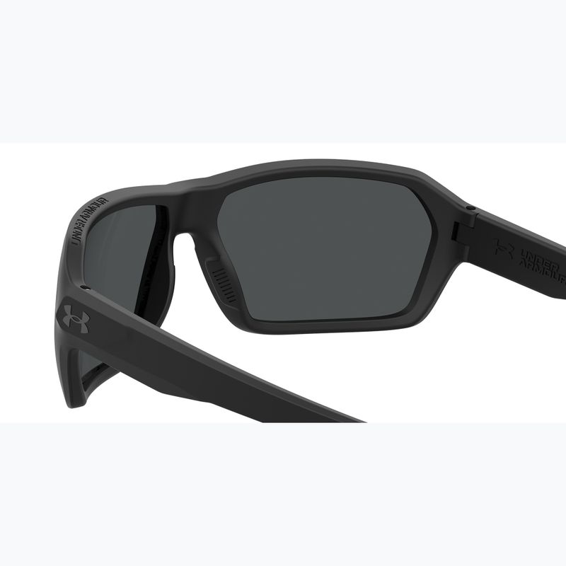 Мъжки слънчеви очила Under Armour Recon matte black/grey oleophobic 6