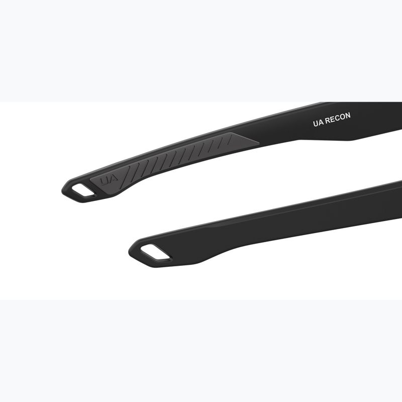 Мъжки слънчеви очила Under Armour Recon matte black/grey oleophobic 8