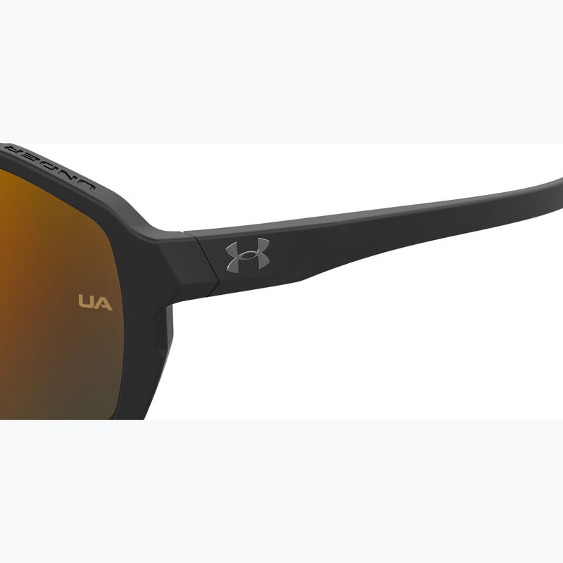 Мъжки многослойни олеофобни слънчеви очила Under Armour Gameday/G S3 матово черно/оранжево 7