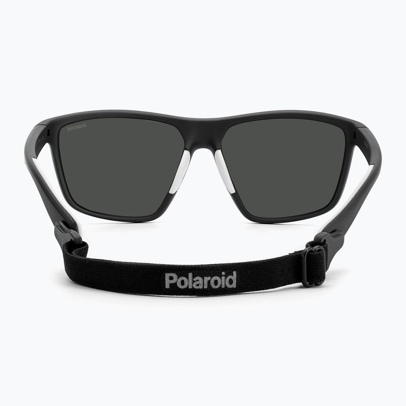 Polaroid PLD 7040/S черни сиви/сиви поляризирани мъжки слънчеви очила 5