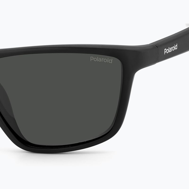 Polaroid PLD 7040/S черни сиви/сиви поляризирани мъжки слънчеви очила 6