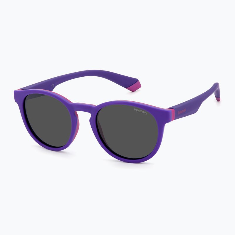 Детски поляризирани слънчеви очила Polaroid PLD 8048/S lilac violet/grey 2