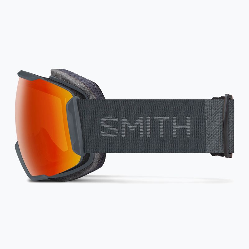 Скиорскa маска Smith Sequence OTG S2 slate/chromapop everyday red mirror 4