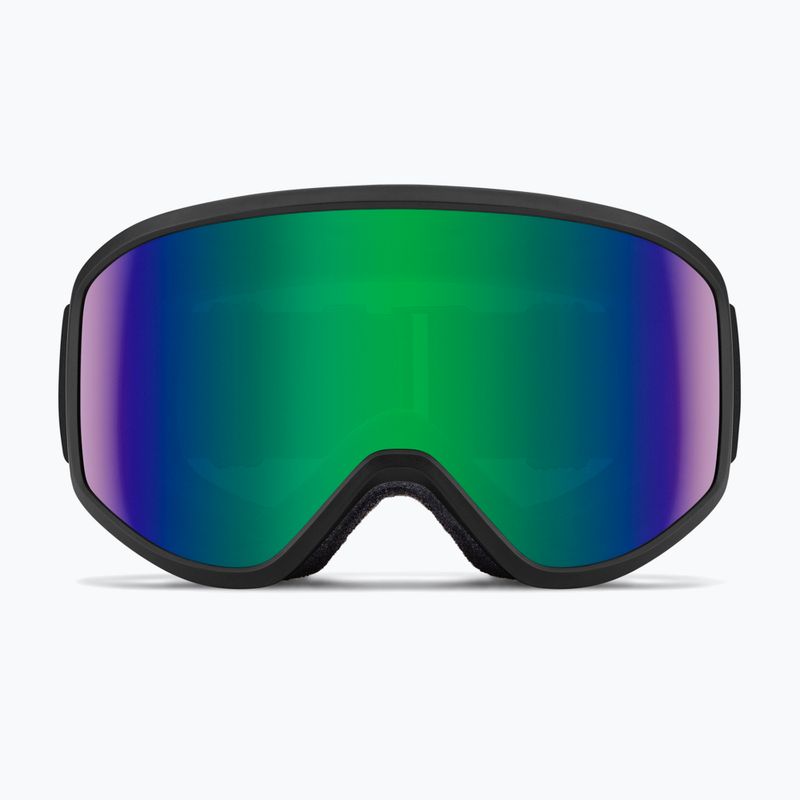 Скиорска маска Smith Reason OTG black/green sol-x mirror 5