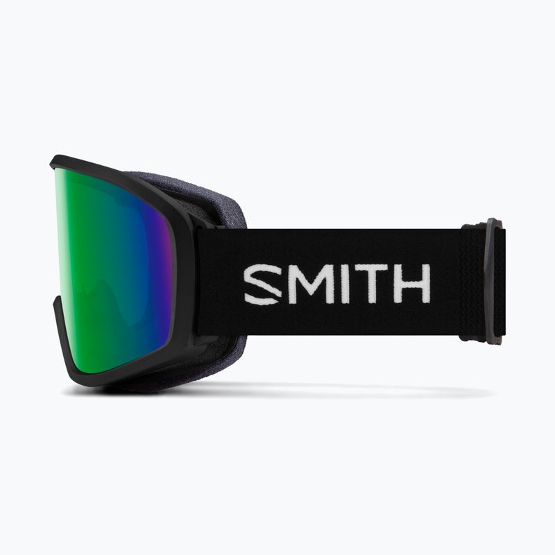 Скиорска маска Smith Reason OTG black/green sol-x mirror 7