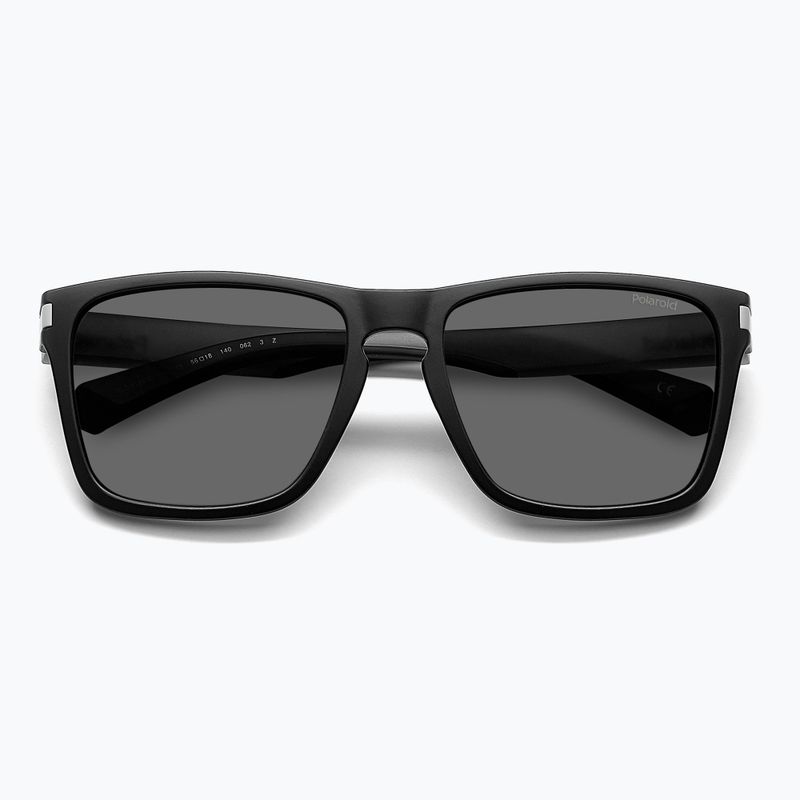 Polaroid PLD 2139/S матово черни сиви/сиви поляризирани слънчеви очила 4