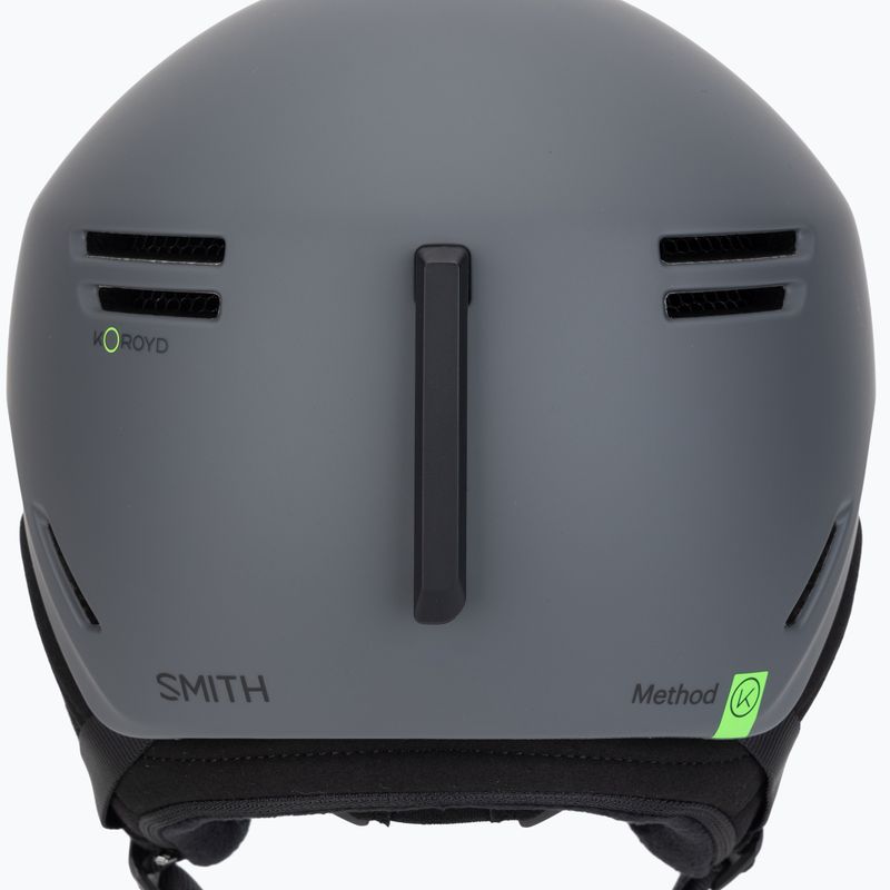 Скиорска каска Smith Method matte slate 8