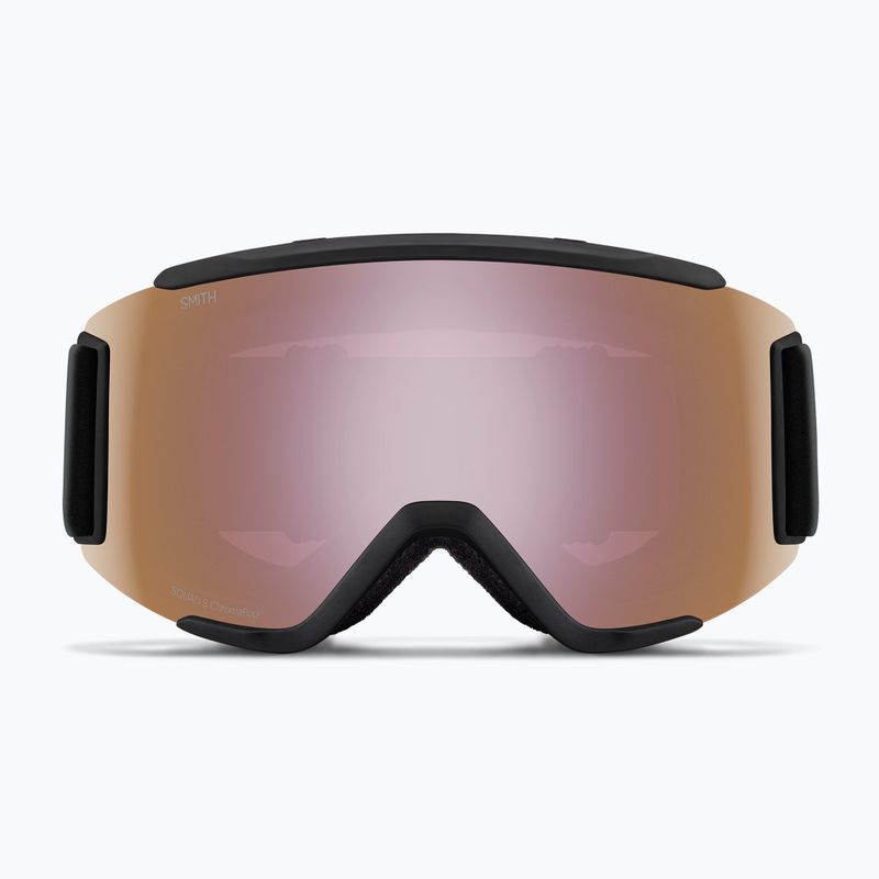 Smith Squad S black/chromapop everyday rose gold mirror ски очила 2