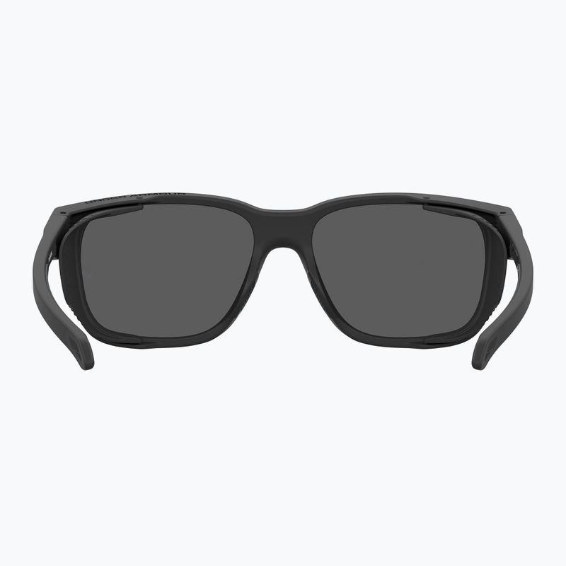 Мъжки поляризирани слънчеви очила Under Armour Glacial matte black/grey blue mirror silver o 4