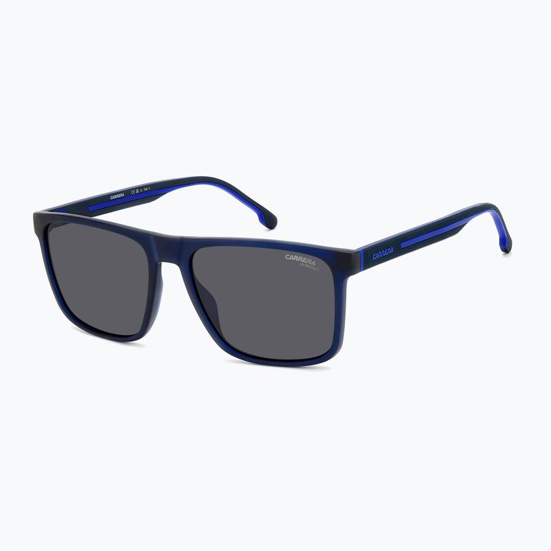 Мъжки слънчеви очила Carrera 8064/S матово синьо/сиво 2
