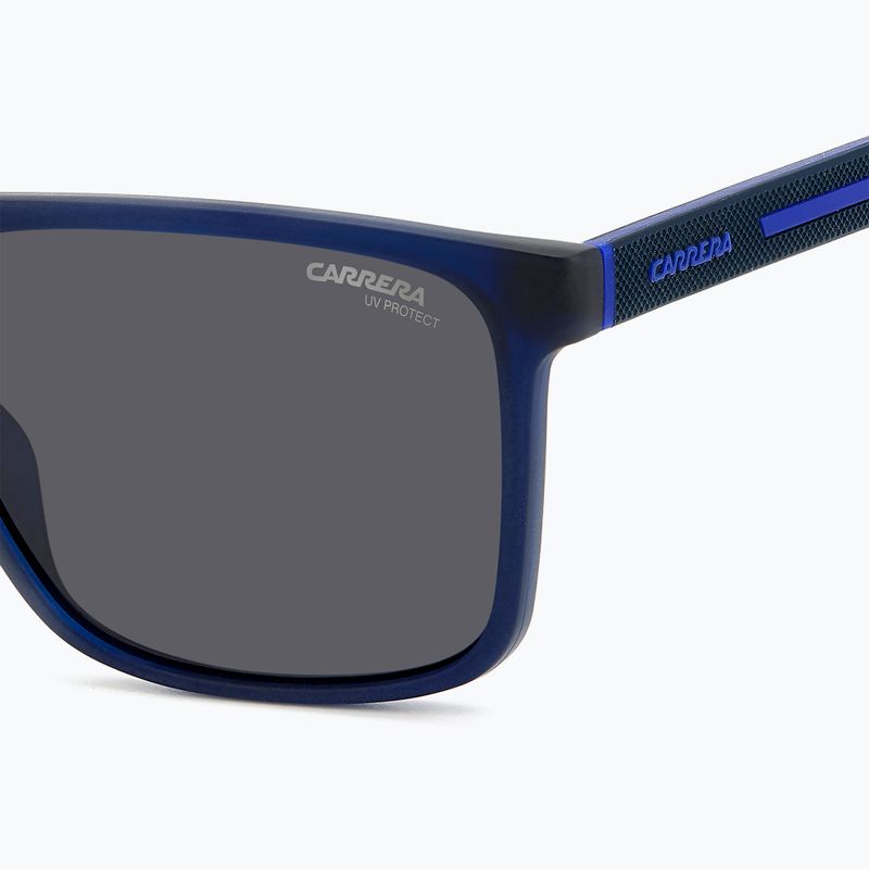 Мъжки слънчеви очила Carrera 8064/S матово синьо/сиво 5