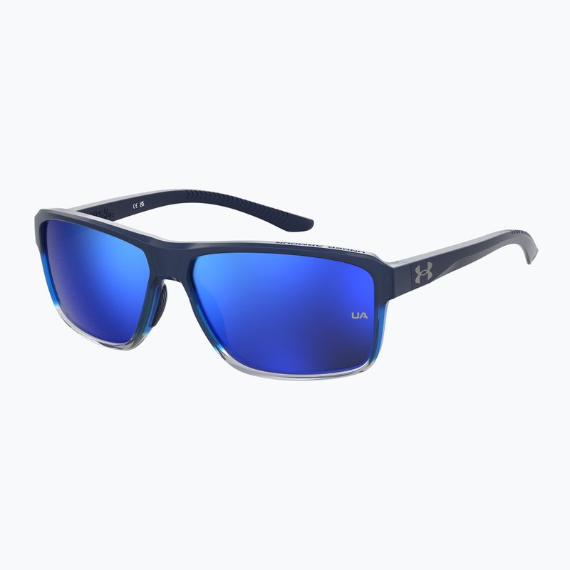 Слънчеви очила Under Armour Kickoff S3 blue shaded grey/blue multilayer men's 2