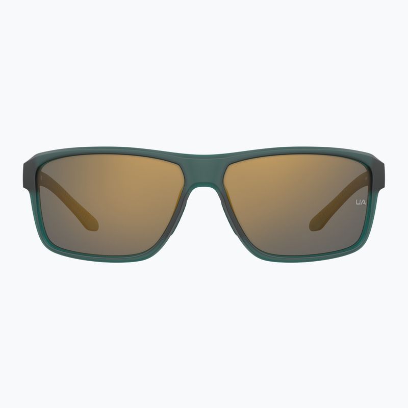 Слънчеви очила Under Armour Kickoff S3 crystal teal/copper mirror за мъже 3