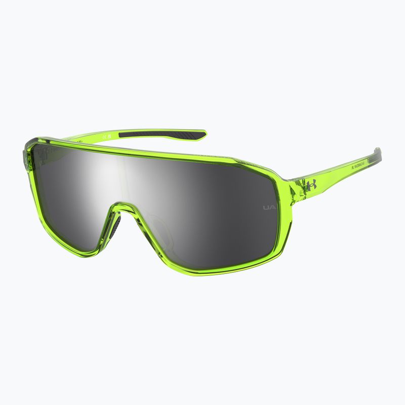 Детски слънчеви очила Under Armour Gameday Jr S3 жълт кристал/сребърно огледало 2
