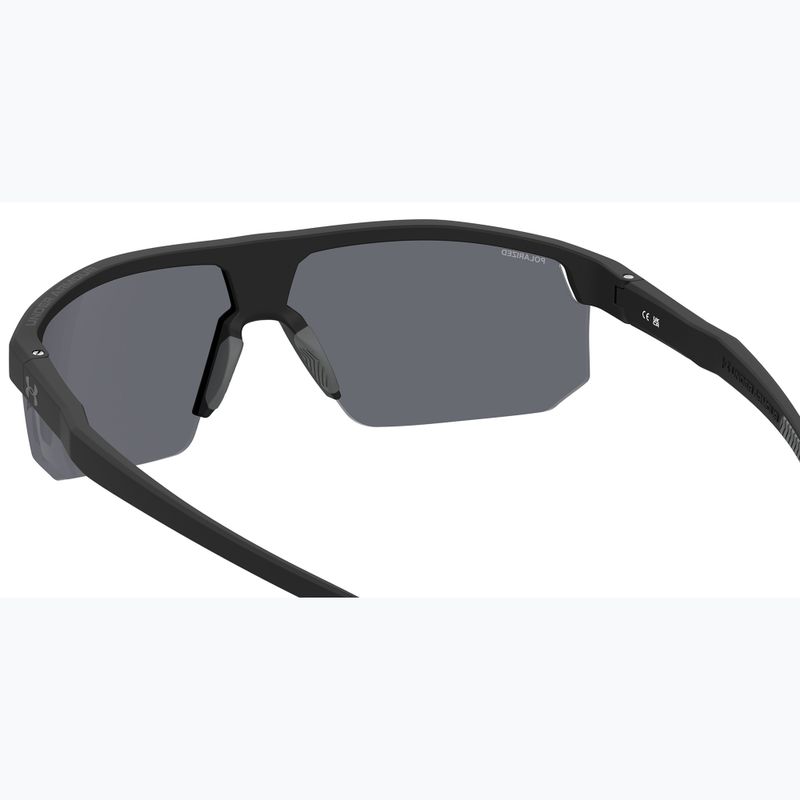 Under Armour Driven/G S3 матово черно сиво/сиво поляризирани слънчеви очила за мъже 6
