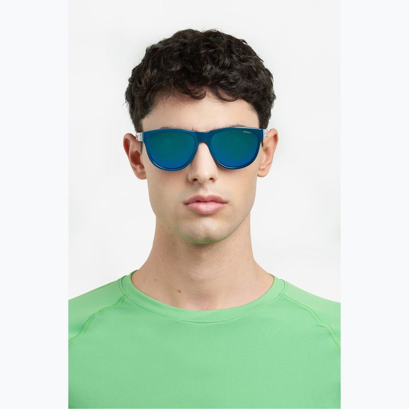 Слънчеви очила Polaroid PLD 2156/S teal/greygreen mirror polarised 6