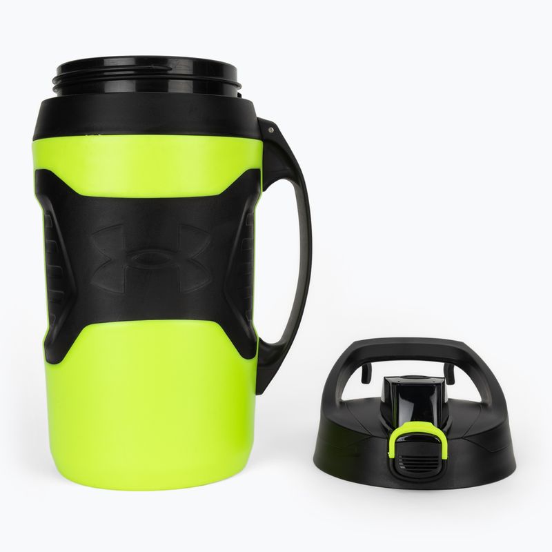 Бутилка за вода Under Armour Playmaker Jug Royal 1900 ml yellow/black 6