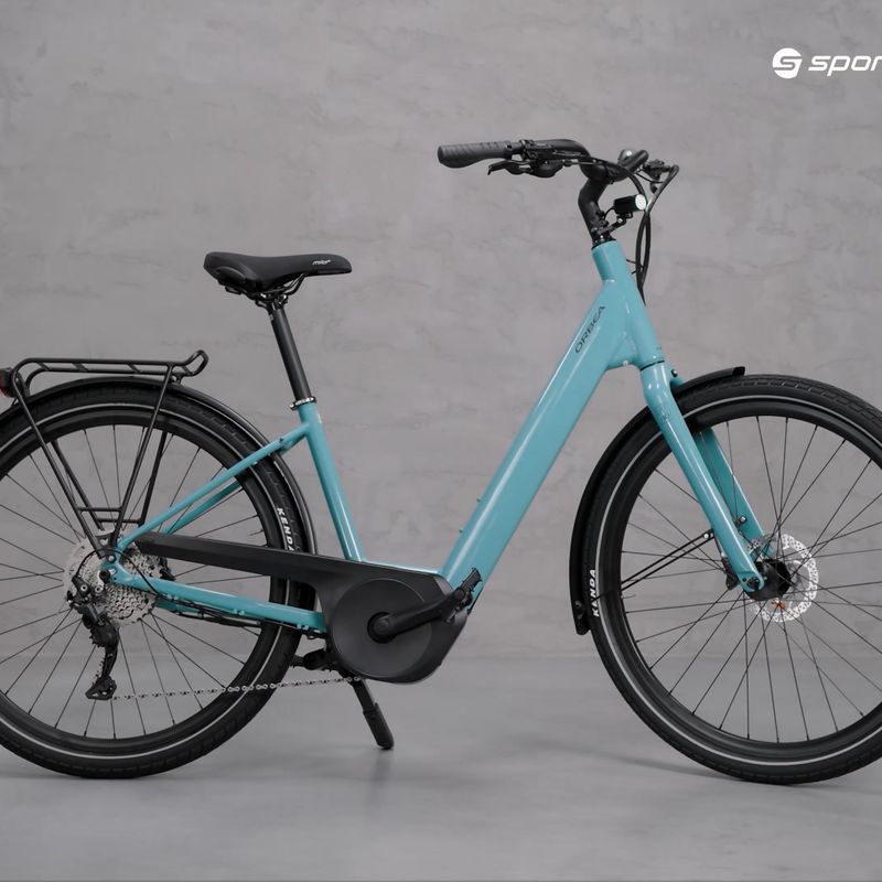 Orbea Optima E40 син електрически велосипед 16