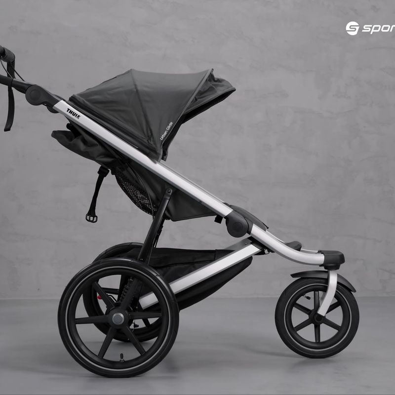 Детска количка за джогинг Thule Urban Glide 2 сива 10101950 12