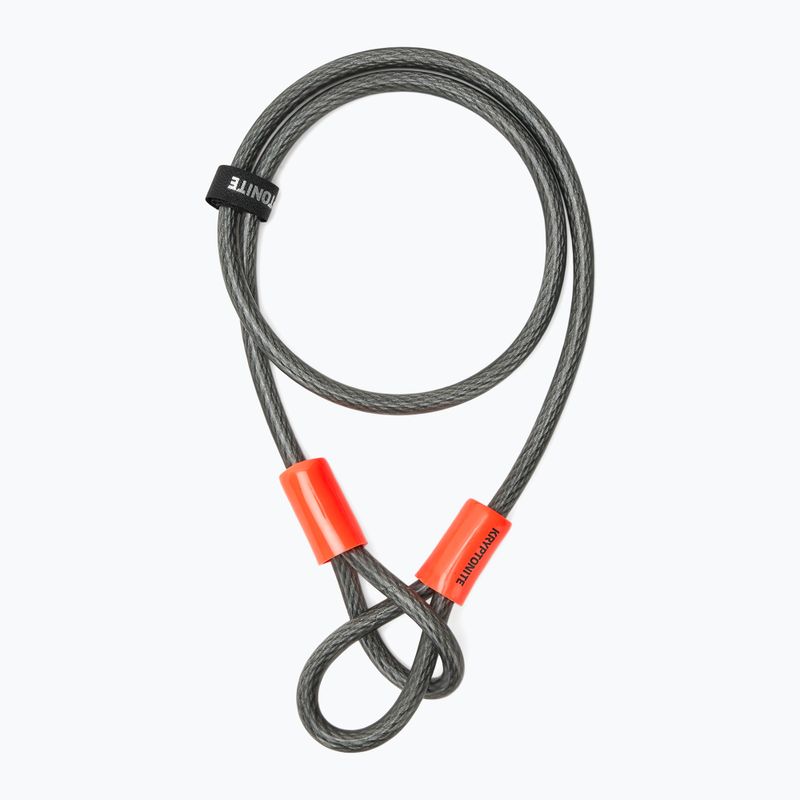 Ключалка за велосипед Kryptonite Kryptolok Standard U-Lock + кабел Kryptoflex черна/сива 4