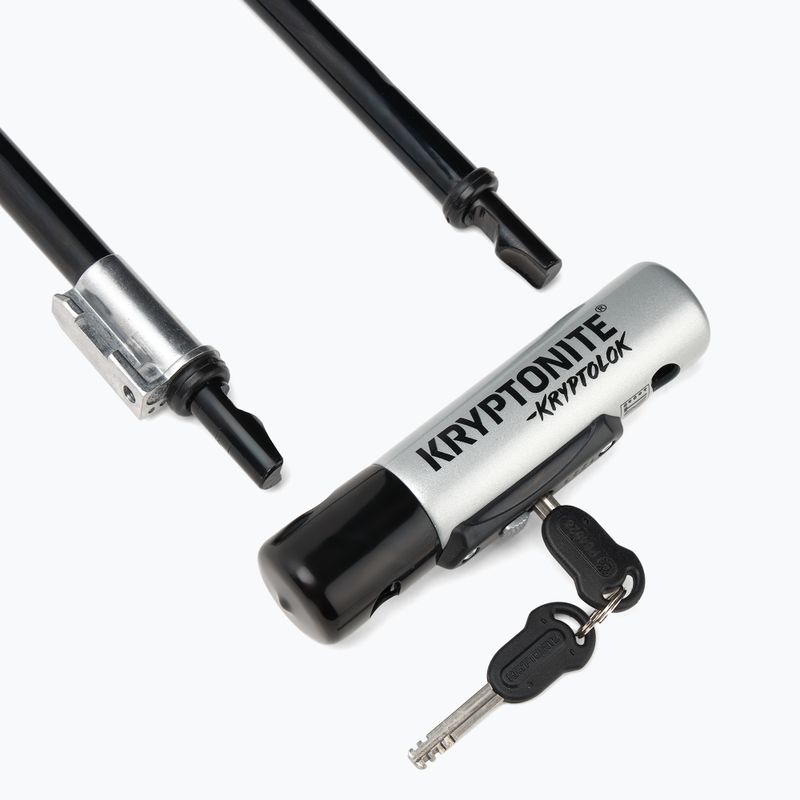 Ключалка за велосипед Kryptonite U-Lock Kryptolok black Mini-7 in 3
