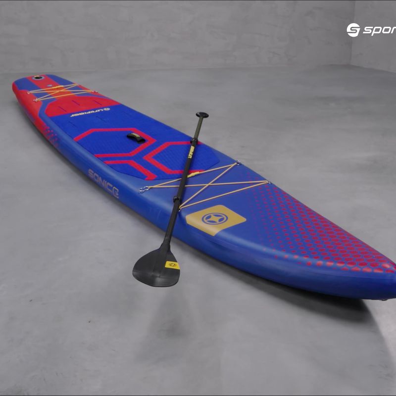 SUP дъска Unifiber Sonic Touring iSup 12'6'' SL с гребло и каишка 18