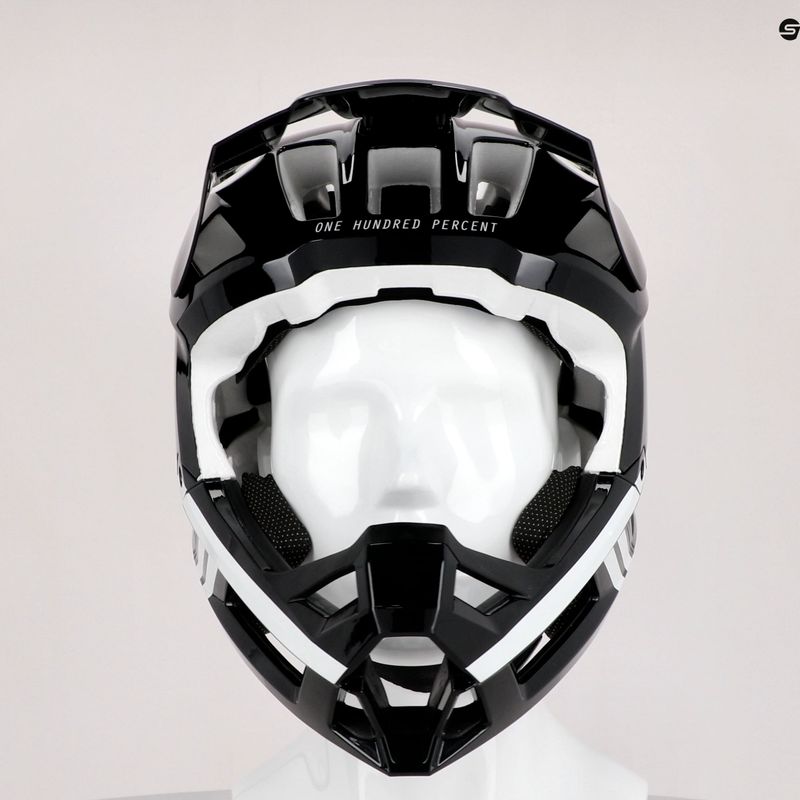 Велосипедна каска 100% Trajecta Helmet W Fidlock Full Face black STO-80021-011-11 10