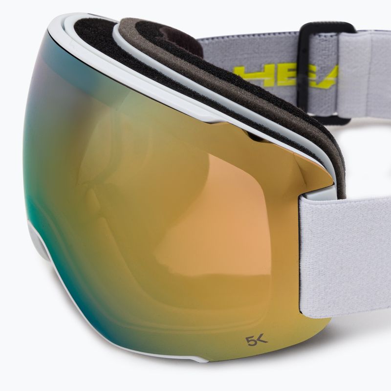 HEAD ски очила Magnify 5K Gold Wcr + резервна леща S2/S1 gold 390831 6