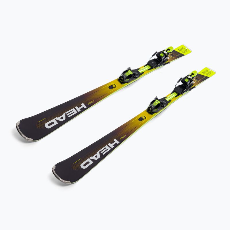 HEAD Supershape e-Speed SW SF-PR+PRD 12 жълти 313321/100857 ски за спускане 4