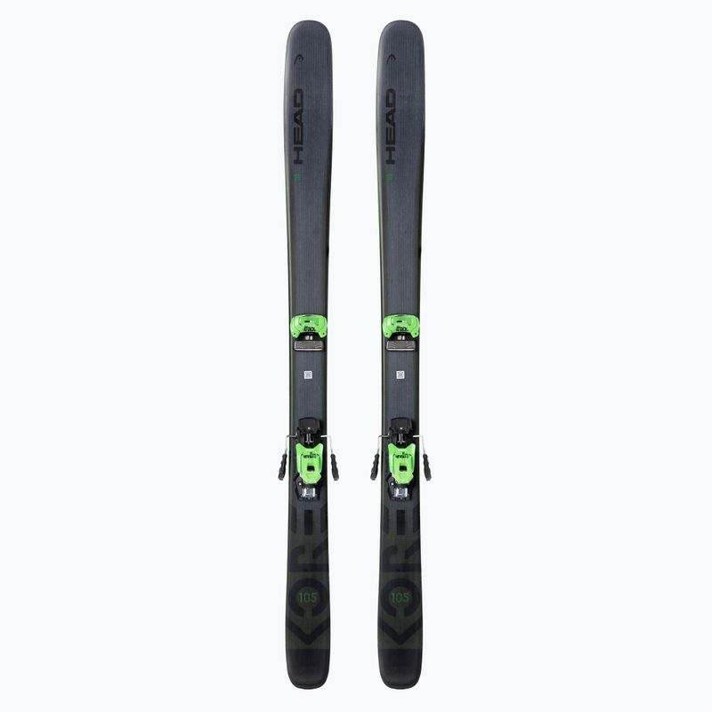 Ски за спускане HEAD Kore 105 black +Attack 14 315421/114436