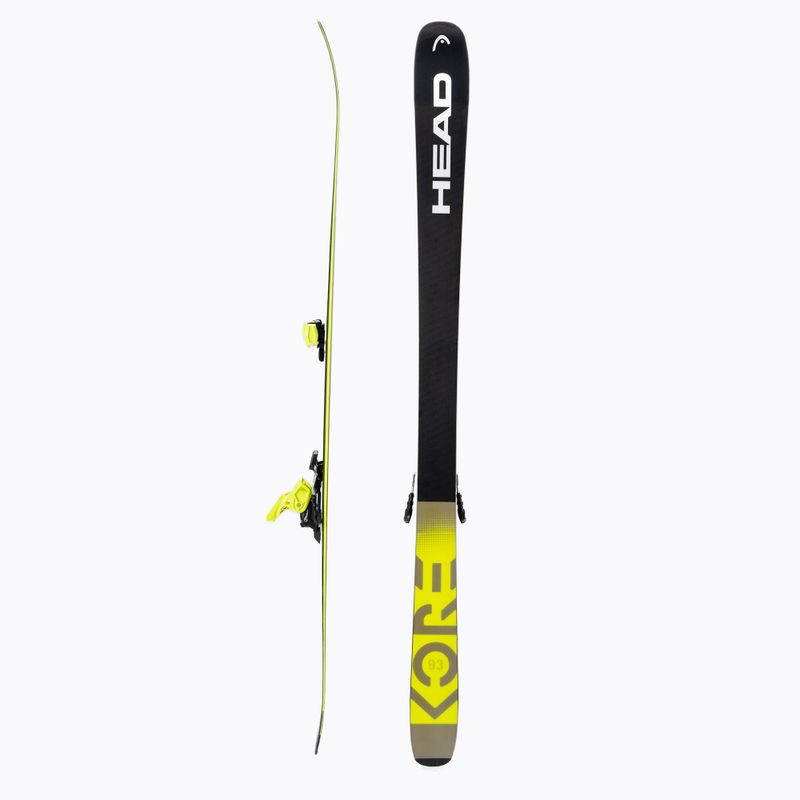 HEAD ски за спускане Kore 93 black +Attack 14 315441/114425 2