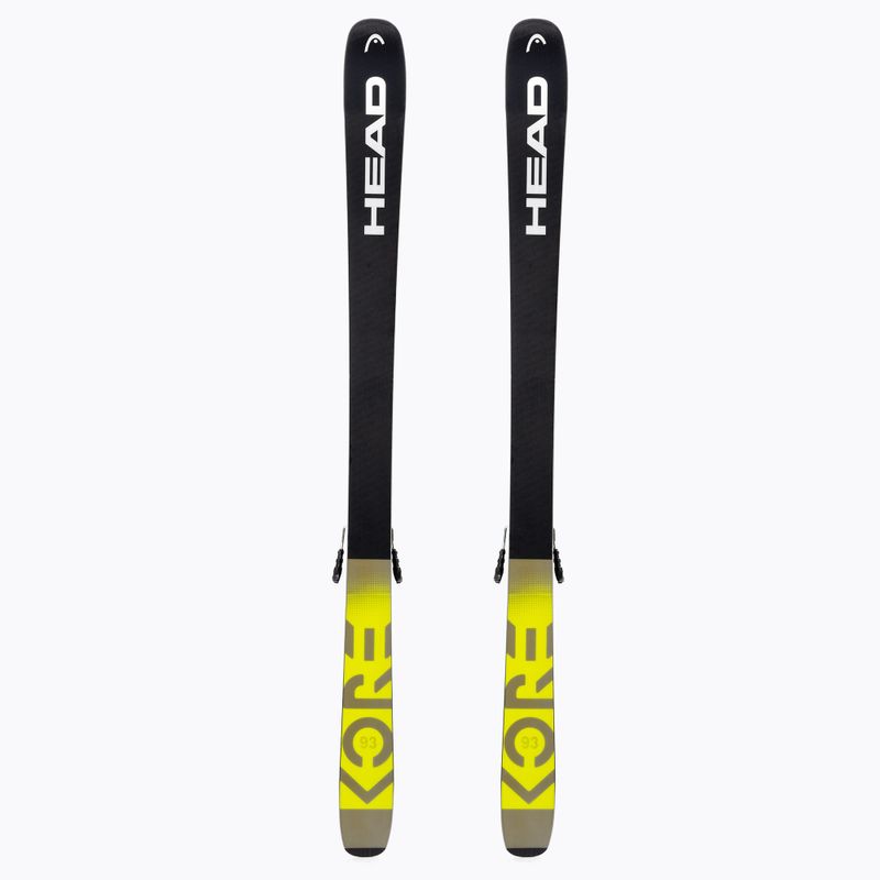 HEAD ски за спускане Kore 93 black +Attack 14 315441/114425 3