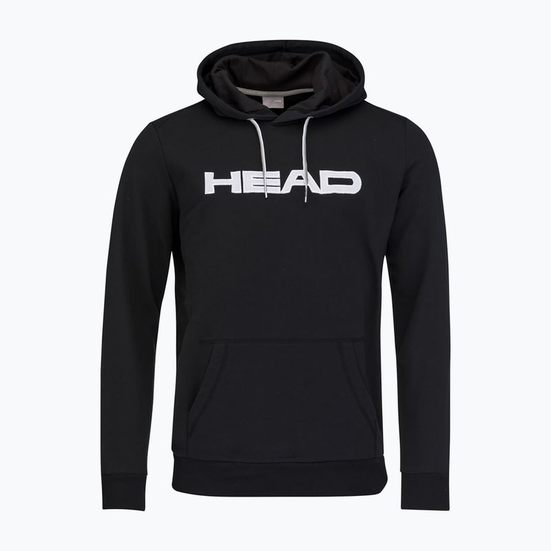 Мъжки тенис суитшърт HEAD Club Byron Hoodie black 811449BK 3
