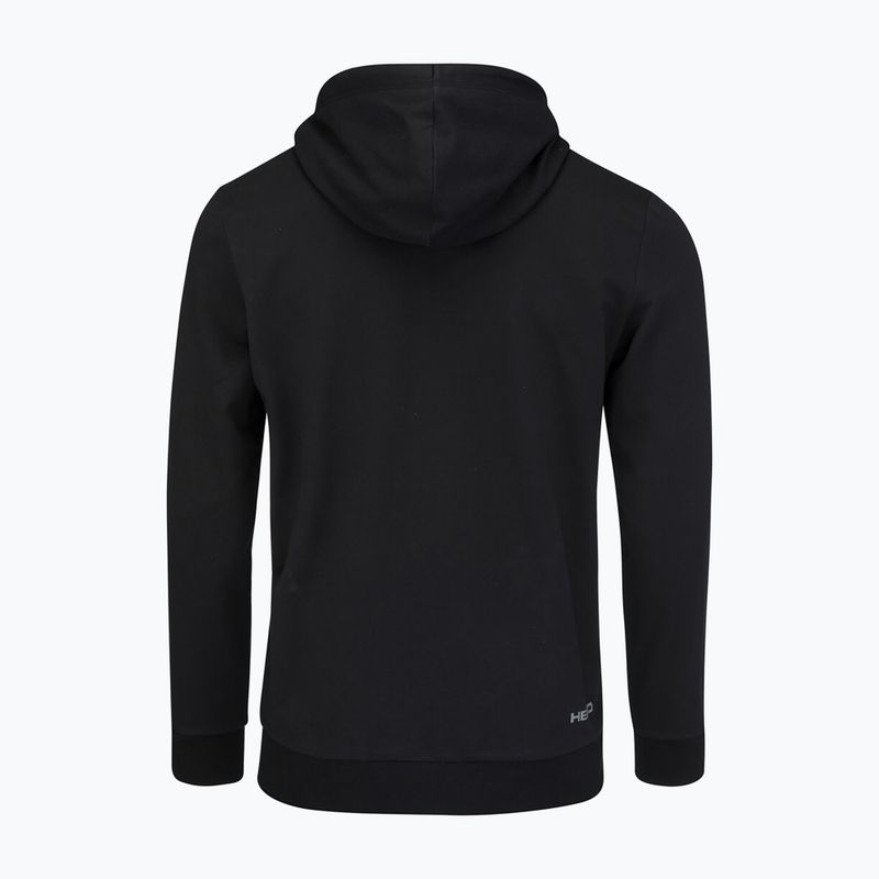 Мъжки тенис суитшърт HEAD Club Byron Hoodie black 811449BK 4